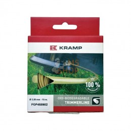 FGP458902; KRAMP; Fil de coupe Ø 2mm 15m rond vert / beige Kramp; pièce detachée
