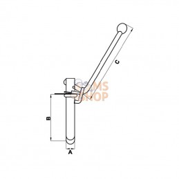 CP49KR; KRAMP; Pivot no. 49; pièce detachée
