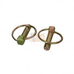 LP90KR; KRAMP; Goupille clips 9x63mm Kramp; pièce detachée