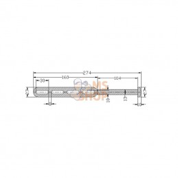 315001KR; KRAMP; Tendeur en caoutchouc; pièce detachée