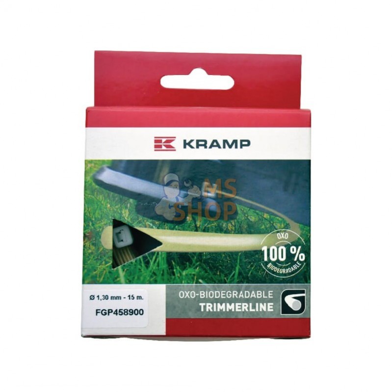 FGP458900; KRAMP; Fil de coupe Ø 1.3mm 15m rond vert / Beige Kramp; pièce detachée