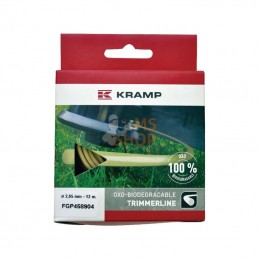 FGP458904; KRAMP; Fil de coupe Ø 2.65mm 12m rond vert / beige Kramp; pièce detachée
