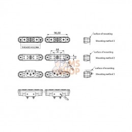 LA80030; KRAMP; Kit feux diurnes LED; pièce detachée