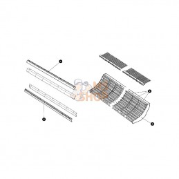 CO9105; AUTRE MARQUE; 3,4mm x 700mm wire; pièce detachée