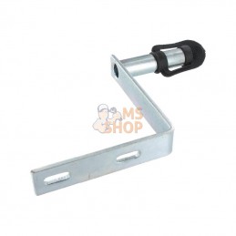 LA30645; AUTRE MARQUE; Support de gyrophare coudé à visser; pièce detachée