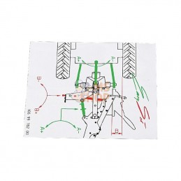 41659978200; KONGSKILDE; Étiquette adhésive; pièce detachée