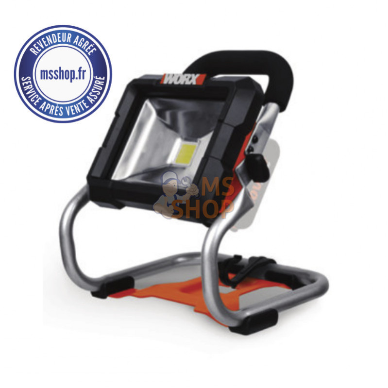 WX0269 LAMPE DE CHANTIER 20V SANS BATTERIE NI CHARGEUR | WORX