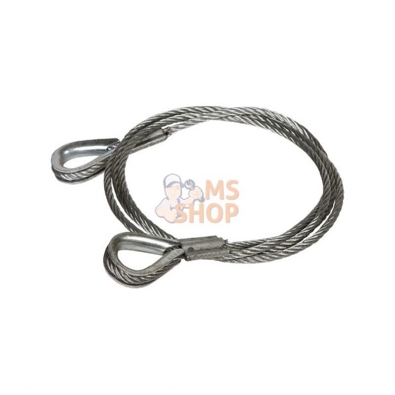 7002150704; KONGSKILDE; Câble de treuil 3 mm; pièce detachée