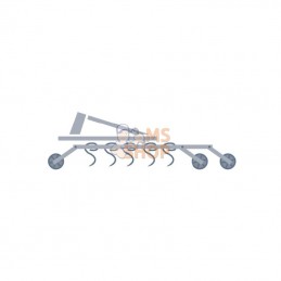 300243800; KONGSKILDE; Support pour arbre de roue; pièce detachée