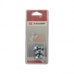KRGN12175180P006; KRAMP BLISTER; Graisseur M12 x 1,75 180° x6; pièce detachée