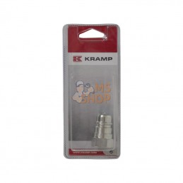 KRNV38GASMP001; KRAMP BLISTER; Raccord rapide M 3/8" BSP; pièce detachée