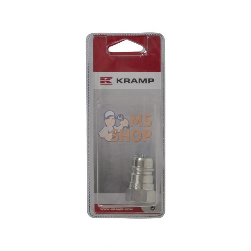 KRNV38GASMP001; KRAMP BLISTER; Raccord rapide M 3/8" BSP; pièce detachée KRNV38GASMP001; KRAMP BLISTER; Raccord rapide M 3/8" BSP; pièce detachée