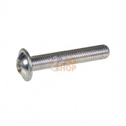 ISO7380ULF1270109; KRAMP; Vis tête bombée collet carré plate 6p creux M12x70 10.9; pièce detachée