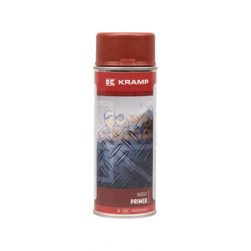 888804KR; KRAMP; Primaire brun rouge 400 ml; pièce detachée