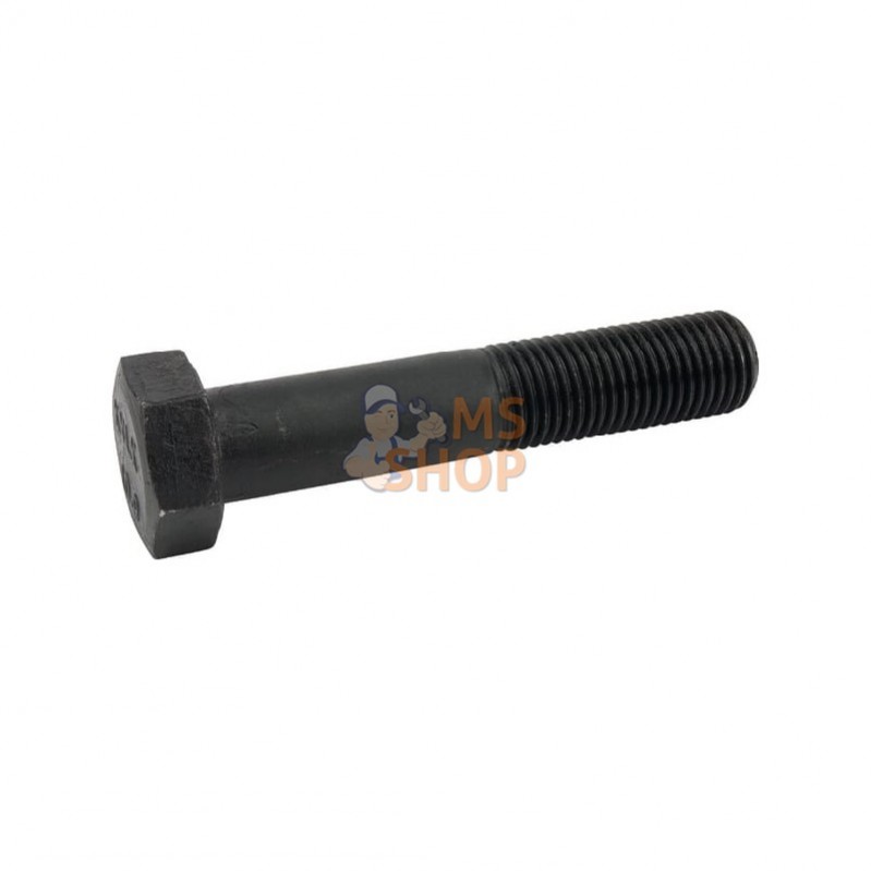 93127140109B; KRAMP; Boulon hexagonal partiellement fileté M27x140 10.9 noir; pièce detachée 93127140109B; KRAMP; Boulon hexagonal partiellement fileté M27x140 10.9 noir; pièce detachée
