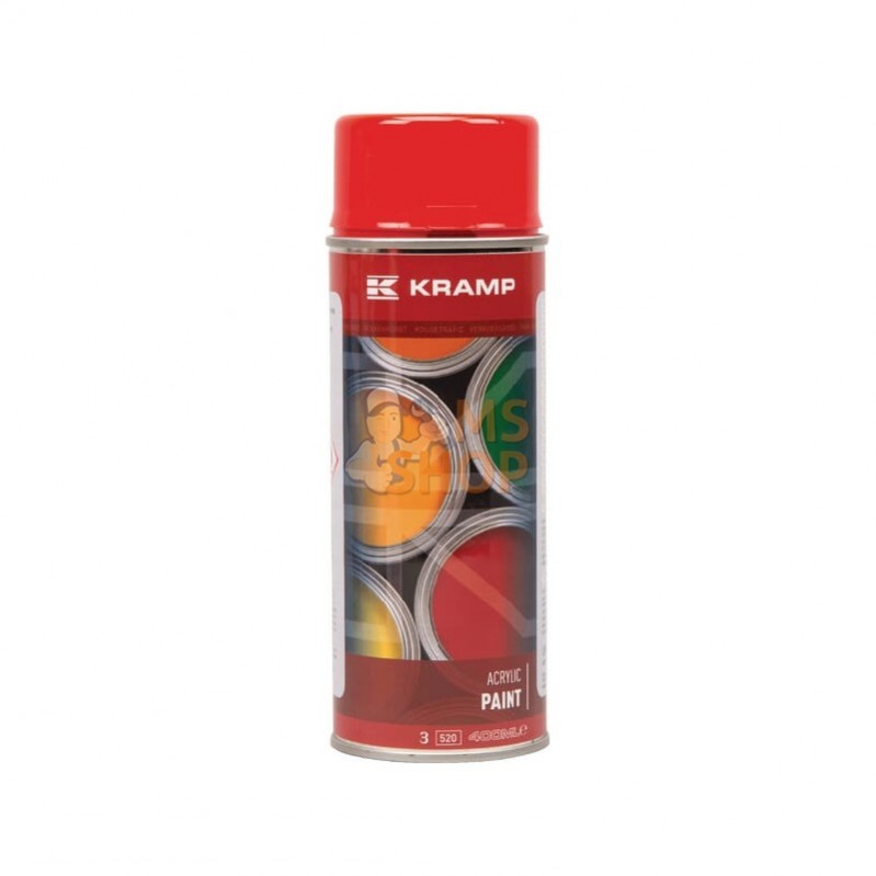 302004KR; KRAMP; RAL 3020 rouge trafic 400 ml; pièce detachée