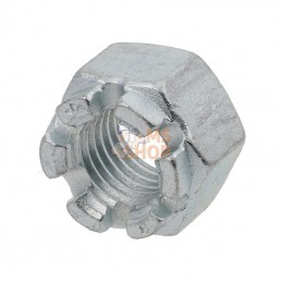 935302; KRAMP; Ecrou hexagonal à créneaux DIN935 M30x2.00 a; pièce detachée