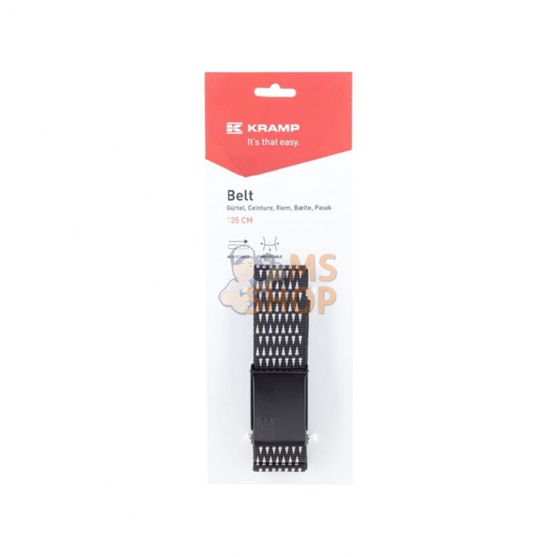 KW209930089135; KRAMP; Ceinture Kramp avec ruban bicolore; pièce detachée KW209930089135; KRAMP; Ceinture Kramp avec ruban bicolore; pièce detachée