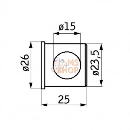 22135N; KRAMP; Guide Rapid; pièce detachée