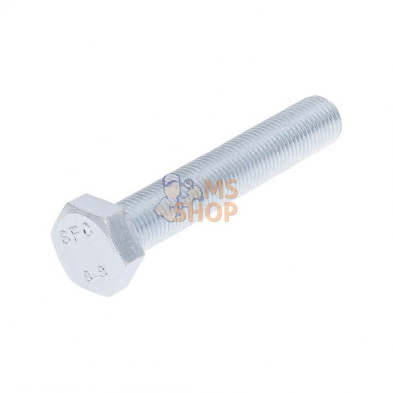 9611212570; KRAMP; Boulon hexagonal pas fin entièrement fileté M12x1,25x70 8.8 zingué; pièce detachée 9611212570; KRAMP; Boulon hexagonal pas fin entièrement fileté M12x1,25x70 8.8 zingué; pièce detachée