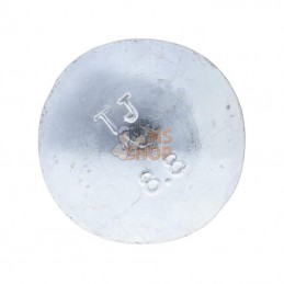 6031213088; KRAMP; Vis tête bombée collet carré M12x130 8.8; pièce detachée