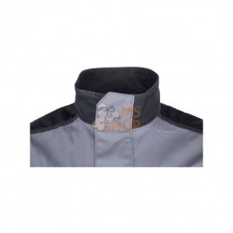 KW101024090062; KRAMP; Veste trav. Light, gris/noir 4XL; pièce detachée