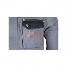KW101024090062; KRAMP; Veste trav. Light, gris/noir 4XL; pièce detachée