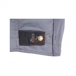 KW101024090062; KRAMP; Veste trav. Light, gris/noir 4XL; pièce detachée