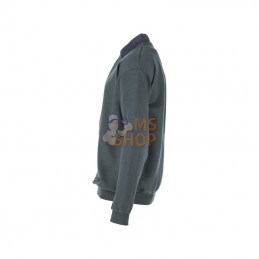 KW106631082066; KRAMP; Sweatshirt vert/marine 4X; pièce detachée