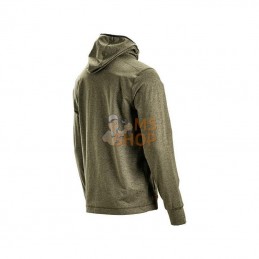 KW5011201802066; KRAMP; Sweat en molleton à fermeture et à capuche, olive, 4XL; pièce detachée