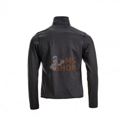 KW5011001811054; KRAMP; Chemise en molleton 1/2 zip, anthracite, L; pièce detachée