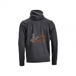 KW5011201811066; KRAMP; Sweat en molleton à fermeture et à capuche, anthracite, 4XL; pièce detachée