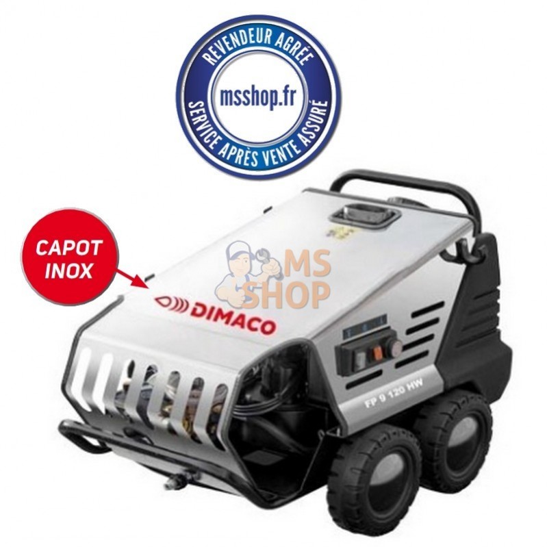 NETTOYEUR HAUTE PRESSION FP 9 120 HW EAU CHAUDE 220V  DIMACO