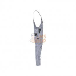 KW103030090075; KRAMP; Salopette, gris/noir XS; pièce detachée