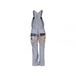 KW103030090075; KRAMP; Salopette, gris/noir XS; pièce detachée
