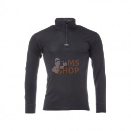 KW505102101056; KRAMP; Maillot de corps en laine merinos, zip 1/4, col roulé, XL; pièce detachée