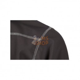 KW118003089062; KRAMP; Softshell noir-gris 4XL; pièce detachée