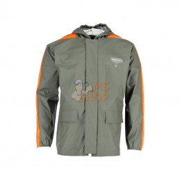 KW3184025066; KRAMP; Veste imperméable PU verte 4XL; pièce detachée