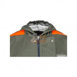 KW3184025066; KRAMP; Veste imperméable PU verte 4XL; pièce detachée