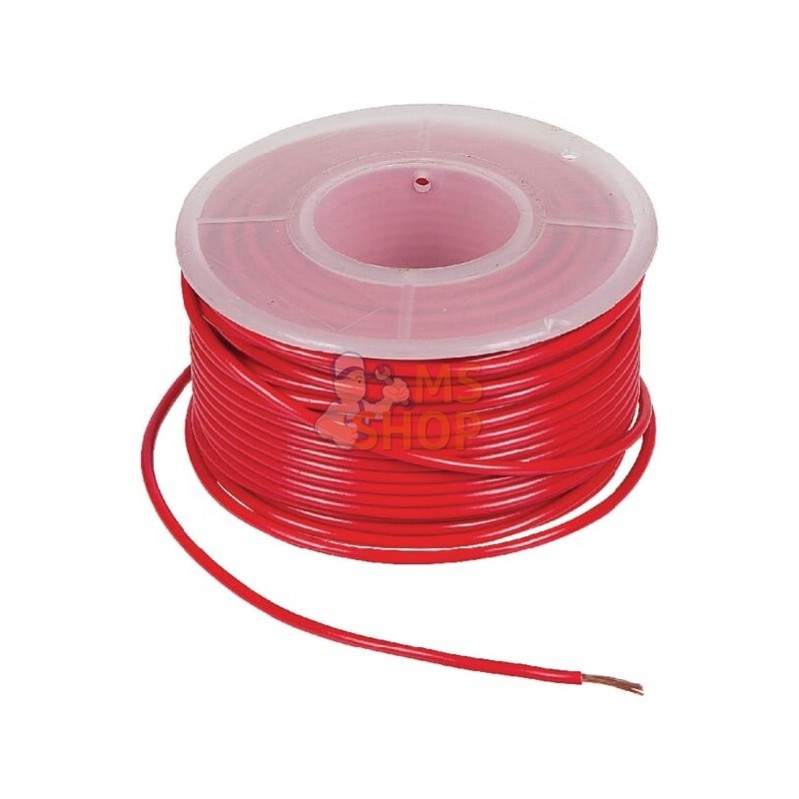 FGP011938; KRAMP; Câble électrique "rouge" (100 pièds); pièce detachée FGP011938; KRAMP; Câble électrique "rouge" (100 pièds); pièce detachée