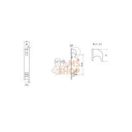 FT2009; KRAMP; Kit de crochets Trima, SMS, Lundberg, Wille; pièce detachée