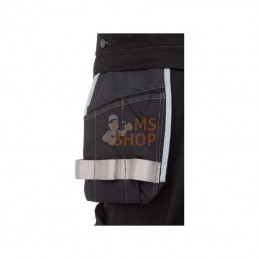 KW203450001122; KRAMP; Salopette extens. noire 4XL; pièce detachée