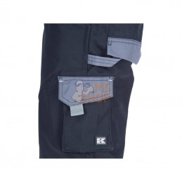 KW104230089002; KRAMP; Combinaison enfant noir/gris 2A; pièce detachée