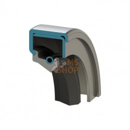 19522016DBP001; KRAMP; Joint d'arbre 195x220x16; pièce detachée