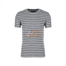 KW207820068062; KRAMP; T-Shirt gris/noir chiné 4XL; pièce detachée
