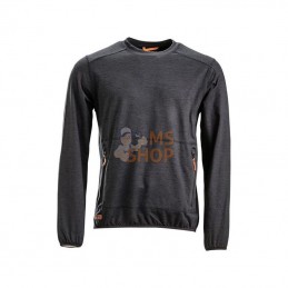 KW506101811066; KRAMP; Chemise en molleton, encolure ronde, anthracite, 4XL; pièce detachée
