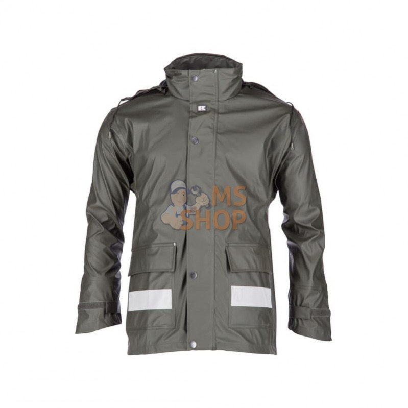 KW3182025050; KRAMP; Veste de pluie, vert L; pièce detachée