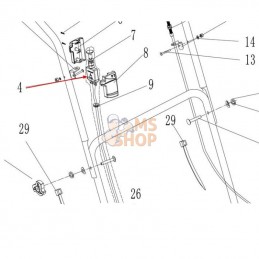 KG/WB384RB INTERRUPTEUR +...