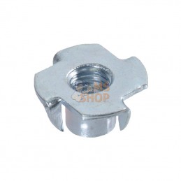 INSM48; KRAMP; Écrou à enfoncer M4x8 zingué; pièce detachée