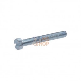 85645P100; KRAMP; Vis à tête cylindrique fendue large M6x45 galv.; pièce detachée